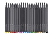 Kirjoitus- ja piirustustarvikkeet - Faber-Castell GRIP - fineliner - eri värejä (20 kpl pakkaus) - 4005401516200