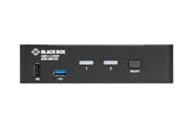 KVM-kytkimet - Black Box USB-C 4K KVM Switch 2-Port - KVM switch - 2 ports - TAA Compliant - KVMC4K-2P