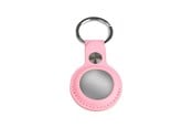 Puhelin - Muut lisävarusteet - Light Solutions Airtag Key Ring - Leather - Pinkki - 5714255006810