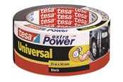 Teipit ja Liimat - tesa Duct Tape extra Teho Universal 25m x 50mm Musta - 56388-00001-08
