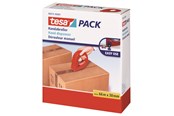 Teipit ja Liimat - tesa Hand dispenser for packaging tape 38mm Punainen - 06074-00001-01