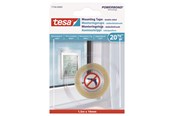 Teipit ja Liimat - tesa Powerbond Mounting Tape Läpinäkyvä 1.5m x 19mm - 77740-00005-00