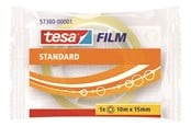 Teipit ja Liimat - tesa film tape Standard 50 x 10m x 15mm Läpinäkyvä - 57380-00001-01