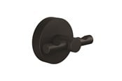 Kylpyhuoneen lisätarvikkeet - tesa Moon Musta bathrobe hook self-adhesive - 40564-00000-00
