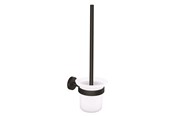 Kylpyhuoneen lisätarvikkeet - tesa Moon Musta toilet brush self-adhesive - 40561-00000-00