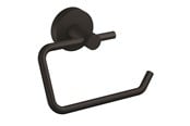 Kylpyhuoneen lisätarvikkeet - tesa Moon Musta toilet roll holder self-adhesive - 40560-00000-00