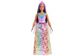 Nuket & tarvikkeet - Barbie Dreamtopia Princess Doll (Curvy Purppura Hair) - HGR17