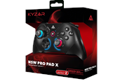 Pelit - lisävarusteet - Kyzar Switch Pro Musta - Wireless Controller - Nintendo Switch 2 - KYZARNSWPROPADX