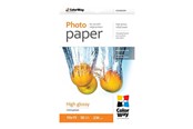 Paperit, valokuvapaperit ja tarrat - ColorWay - photo paper - glossy - 50 sheet(s) - 100 x 150 mm - 230 g/m² - PG2300504R