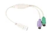 Video-/audiokaapparit - Gembird UAPS12 - Näppäimistö / mouse adapter - USB - UAPS12