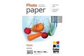 Paperit, valokuvapaperit ja tarrat - ColorWay - valokuvapaperi- matta- 20 arkkia- A4-koko- 190 g/m² - PM190020A4