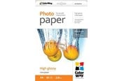 Paperit, valokuvapaperit ja tarrat - ColorWay - valokuvapaperi- korkeakiiltoinen- 50 arkkia- A4-koko- 230 g/m² - PG230050A4