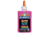 Luovat leikit - Elmer's Glow-in-the-Dark liima | Pestävä | Pinkki | 147ml | Sopii liman valmistukseen - 2162079