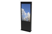 Seinäkiinnitys, AV-kiinnikkeet & AV-kalusteet - HI-ND Single Totem Touch 55" - stand - for flat panel - black wood - Max - recommended for 55" - ST5500-5001-WOOD