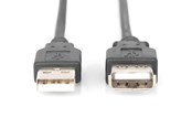 USB kaapelit - DIGITUS USB 2.0 Extension Cable - 5m - AK-300202-050-S