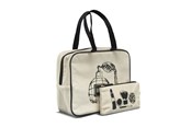 Muut henkilökohtaiset hygieniatuotteet - Secrets 2-part cosmetic bag set in cotton - 10485