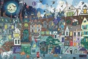 Palapelit - Ravensburger AT: Fantasy, Victorian Street 5000p - 17399