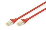 Verkkokaapelit - DIGITUS patch cable - 2 m - red - Punainen - 2m - DK-1644-A-020-R-10