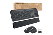 Näppäimistöt - Logitech MX-näppäimistöyhdistelmä yrityksille - Näppäimistö ja Hiirisetti - Ranskalainen - Musta - 920-010927