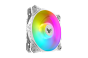 Kotelotuuletin - ASUS TUF GAMING TF120 Valkoinen ARGB - Kotelotuuletin - 120mm - Valkoinen, RGB-valolla - 29 dBA - 90DA0033-B09000
