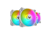 Kotelotuuletin - ASUS TUF GAMING TF120 Valkoinen ARGB 3IN1 - Kotelotuuletin - 120mm - Valkoinen, RGB-valolla - 29 dBA - 90DA0033-B09030