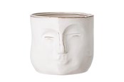 Sisustus - Bloomingville Face Flowerpot - Valkoinen - 82048963