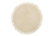 Sisustus - Bloomingville Lenea-villamatto - halkaisija 110 cm - 32708249