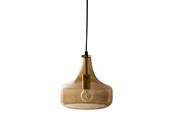 Valaisimet - Bloomingville Pendel Glass Ø 25.5 cm - Ruskea - 68704760