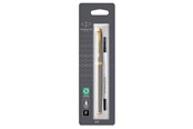 Kirjoitus- ja piirustustarvikkeet - Parker IM Rollerball Pen | Brushed Metal | Fine Point Black Ink | Blister Pack - 1975542