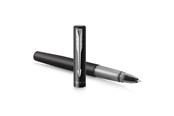 Kirjoitus- ja piirustustarvikkeet - Parker Vector XL Rollerball Pen | Metallic Black Lacquer on Brass | Fine Point with Black Ink Refill | Gift Box - 2159774