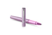 Kirjoitus- ja piirustustarvikkeet - Parker Vector XL Rollerball Pen | Metallic Lilac Lacquer on Brass | Fine Point with Black Ink Refill | Gift Box - 2159778