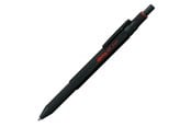 Kirjoitus- ja piirustustarvikkeet - Rotring rOtring 6 3-in-1 Multicolour Pen and Mechanical Pencil | Black & Red Ballpoint Pen Tips | 1 Mechanical Pencil Tip (.5mm) | Black Barrel - 2164108