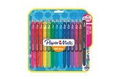 Kirjoitus- ja piirustustarvikkeet - Paper Mate InkJoy -geelikynät | Keskikokoinen kärki (0,7 mm) | Värilajitelma | 14 kpl - 1985481
