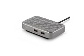 Telakointiasemat - Moshi Symbus Q - USB-C Hub, jossa on Qi-lataus - 99MO084216