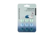 Kaapelihyllyt, Kaapelisukat & Kaapelisiteet - Bluelounge Design CableDrop mini - Blue - 9-pack - BLUCDM-OMBLUE