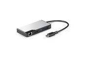 Telakointiasemat - ALOGIC USB-C Fusion ALPHA V2 5-in-1 Hub HDMI USB Ethernet & PD – Space Harmaa - UCFUPRGEV2-SGR