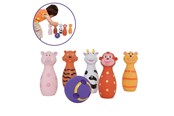 Vauva- ja taaperolelut - LUDI Baby bowling Eläimet - 3455