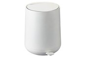 Kylpyhuoneen lisätarvikkeet - Zone Denmark Denmark - Nova Pedal Bin 5 L - White - 330132