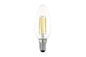Lamput - EGLO LED-lamppu C35 Candle 4.5W/827 470 lumen clear 3-step dimmable E14 - 110182