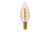 Lamput - EGLO LED-lamppu C35 Candle 4W/822 270 lumen amber E14 - 110058