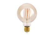 Lamput - EGLO LED-lamppu G95 Globe 4W/822 350 lumen amber E27 - 110053