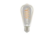 Lamput - EGLO LED-lamppu ST64 Spiral 4W/822 270 lumen amber 3-step dimmable E27 - 113051
