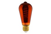 Lamput - EGLO LED-lamppu ST64 Spiral 4W/820 30 lumen copper dimmable E27 - 110094