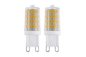 Lamput - EGLO LED-lamppu SMD 3W/840 320 lumen 2-pack G9 - 110155