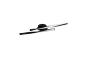 Valaisimet - EGLO ADEJE ceiling lamp L525 mm LED 8W 3000K black - 75685