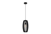 Valaisimet - EGLO BAJAZZARA pendant black - 900504