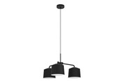 Valaisimet - EGLO CAGUANES pendant black/white - 900446