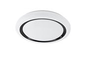 Valaisimet - EGLO CAPASSO LOFT 2200LM Ø480 SORT - 900335