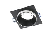 Valaisimet - EGLO CAROSSO INDBYG. GU10 93X93 SORT/HVID - 900452