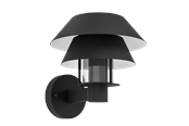 Valaisimet - EGLO CHIAPPERA outdoor wall lamp black - 900287